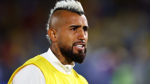 Arturo Vidal apenas disputó 10 minutos en el encuentro ante Al-Hilal.