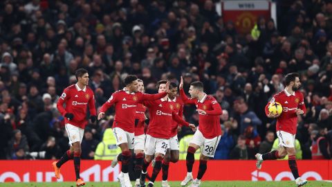 Old Trafford estalló con el empate.