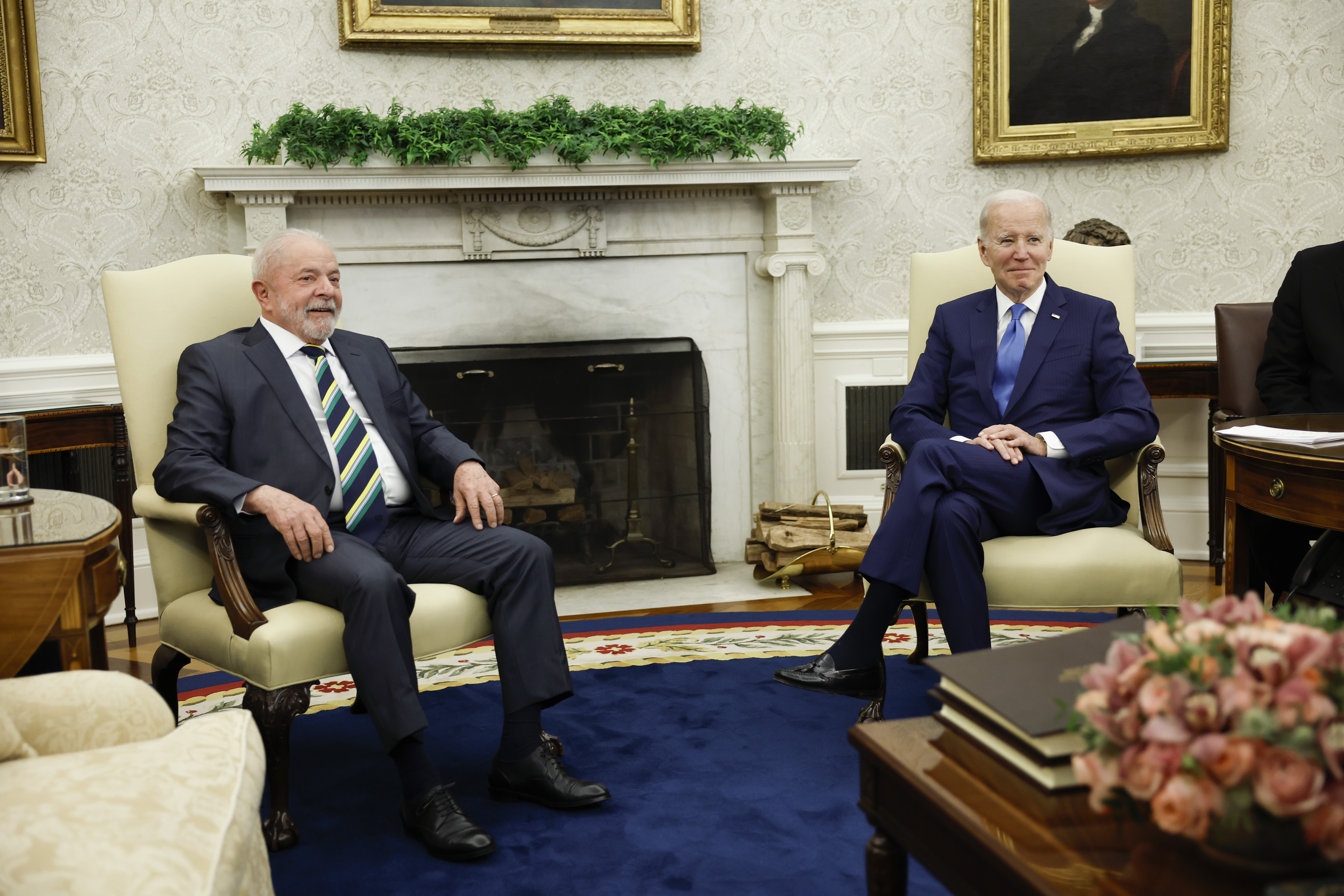 Joe Biden Y Lula Da Silva Se Reunieron En La Casa Blanca Con El ...