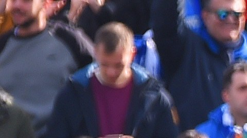 Stole Dimitrievski del Rayo Vallecano se ve abatido después de que Enes Unal (no en la foto) del Getafe CF anota el primer gol del equipo durante el partido de LaLiga Santander ante el Rayo Vallecano.