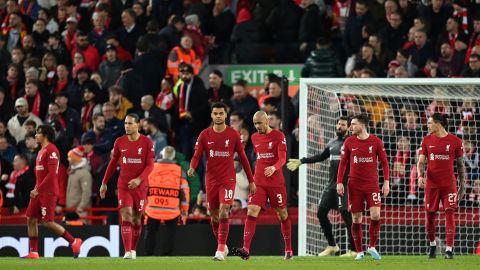 Jurgen Klopp resignado tras la humillación del Liverpool ante el Real Madrid