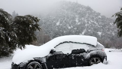 Nieve en California