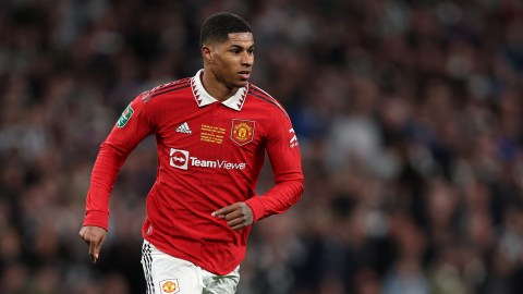 Marcus Rashford selló la victoria del united y ha sido la figura ofensiva del equipo en lo que va de temporada.