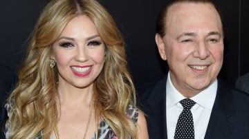 Thalía y Tommy Mottola atravesaron una serie de rumores sobre una presunta infidelidad.
