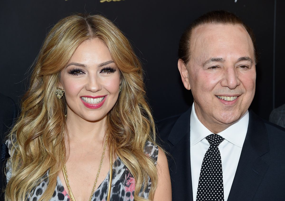 La cantante Thalía y Tommy Mottola tienen más de dos décadas casados.