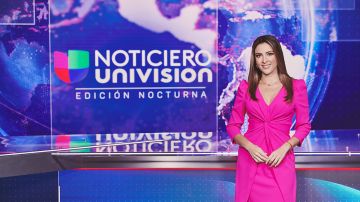 Maity Interiano presentadora de Noticiero Univision 'Edición Nocturna'.