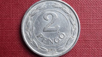 Hungarian,2,Pengo,Coin,From,1943