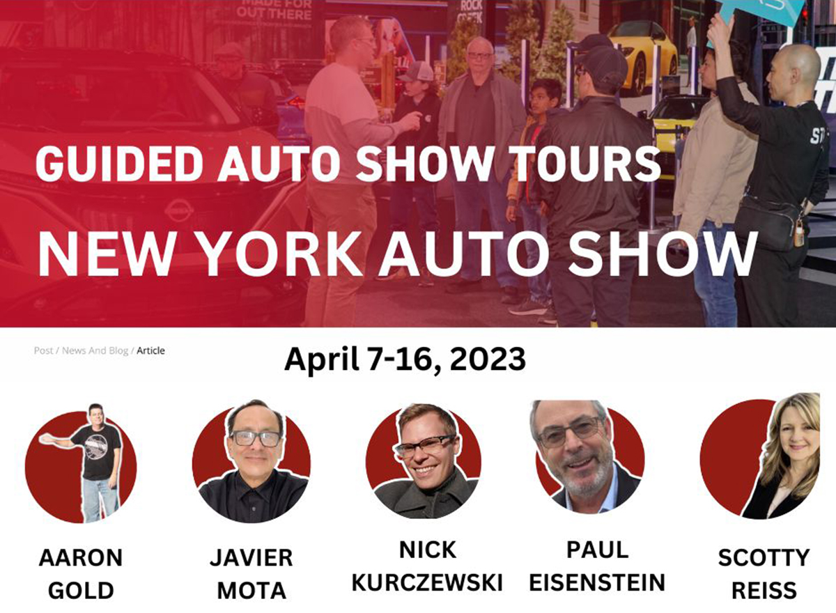 The 2023 New York Auto Show will offer tours in Spanish for the first time in its history