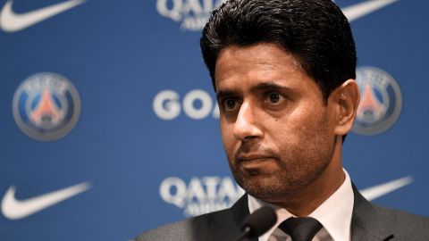 Nasser Al-Khelaifi, presidente del PSG.