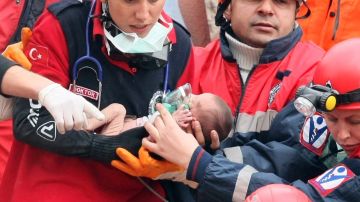 Bebé terremoto Turquía