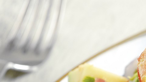 Ensalada de camarones