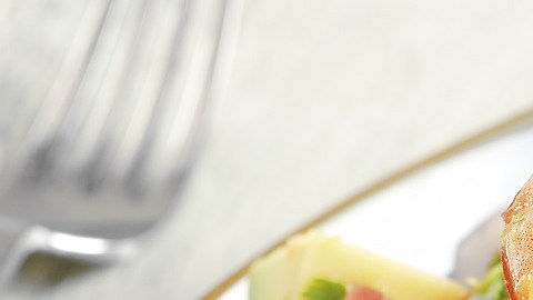 Ensalada de camarones
