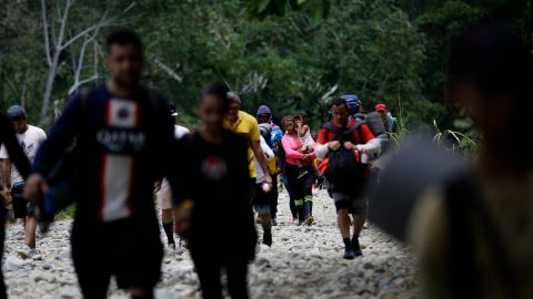 Las autoridades panameñas estiman que este año podrían cruzar su territorio 400,000 migrantes.