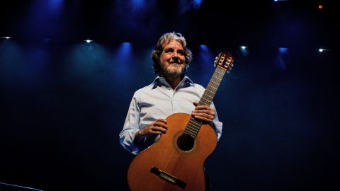 Rafael Riqueni,  uno de los más grandes maestros de la guitarra flamenca.