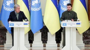 El secretario General de la ONU, Antonio Guterres, visitó Ucrania y sostuvo un encuentro con Zelenski.