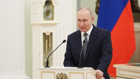 Presidente de Rusia, Vladimir Putin.