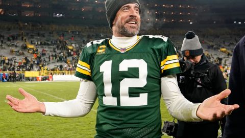 Aaron Rodgers,expresó su deseo de jugar con los NY Jets.