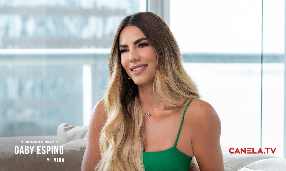 Gaby Espino nos cuenta cómo fue su experiencia al abrir los capítulos de su  historia para 