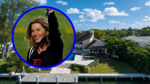 Gisele Bündchen pagó $11.5 millones de dólares por esta propiedad.