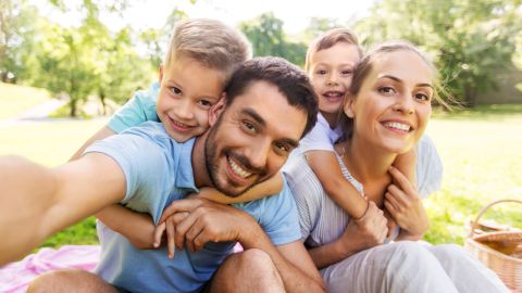 Familia feliz