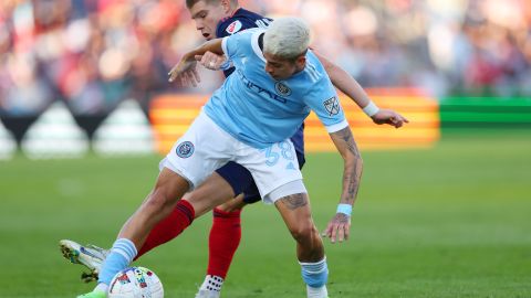 Gabriel Pereira (38) jugó 68 minutos con el NYCFC.