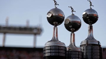 Trofeos de la Copa Libertadores.