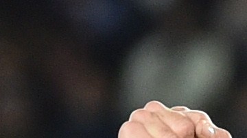 James Rodríguez (I) y Radamel Falcao (D)