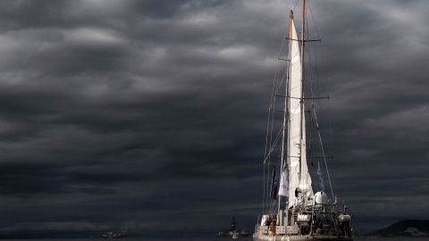 El velero "Raindancer" se hundió tras chocar con una ballena.