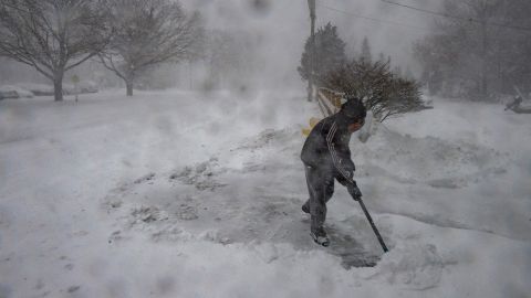 Nieve en Massachusetts