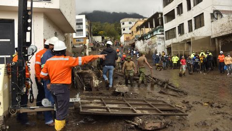 ECUADOR-RAINS-LANDSLIDE