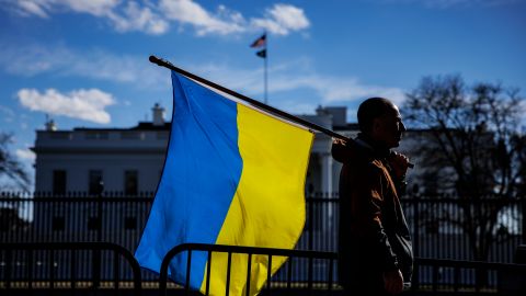 Protestors Gather In Washington DC After Ukraine Invasion