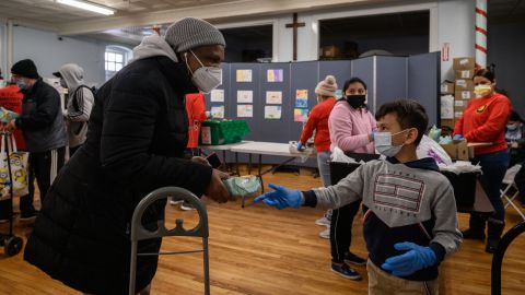 despensa de alimentos en Nueva York