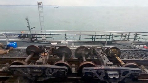 Ucrania anunció sobre las explosiones en el ferrocarril en Crimea.