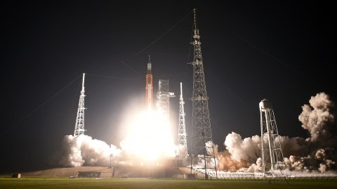 Así despegó la misión Artemis I.
