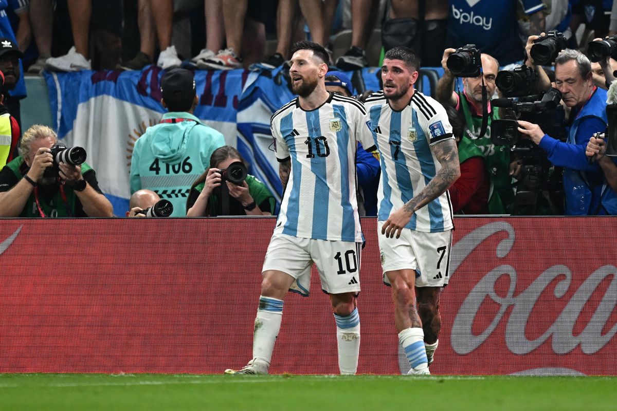 El mediocampista argentino se mostró ilusionado de poder contar con el apoyo de Lionel Messi en las filas del Atlético de Madrid. 