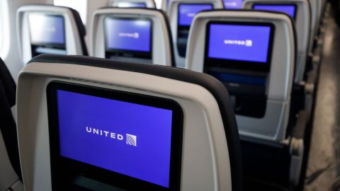 Avión de United Airlines