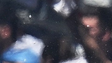 Messi en Buenos Aires durante la celebración de la Copa del Mundo.