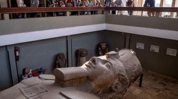 Miles de cabezas de carnero fueron descubiertas en un templo de Abydos, en Egipto.