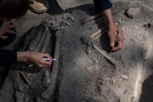 Patines de hielo hechos hace 3,500 años con huesos de animales son encontrados en China