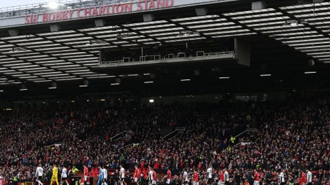 Estadio Old Trafford.