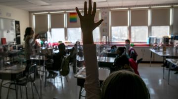 Students Return To Classrooms Full Time As Pandemic Restrictions Ease