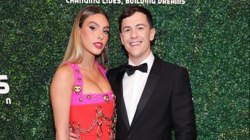 NEW YORK, NEW YORK - DECEMBER 07: Lele Pons and Guaynaa attend the 2021 Maestro Cares Gala at Cipriani Wall Street on December 7, 2021 in New York City. (Photo by Theo Wargo/Getty Images)