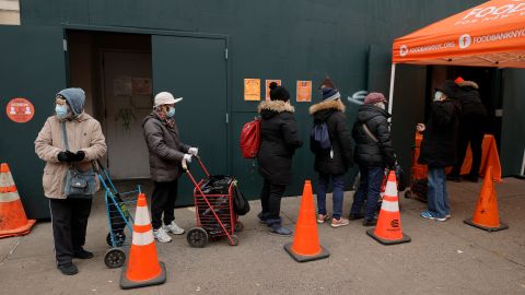 Banco de alimentos en Nueva York