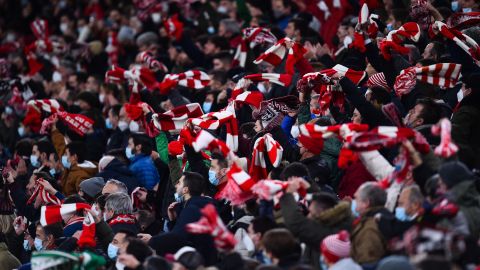 Desde hace días la afición del Athletic de Bilbao prepara la protesta.