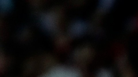 Fanáticos de Flamengo durante el juego ante Vasco Da Gama.