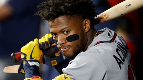 Ronald Acuña Jr. jugador de Atlanta Braves.