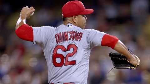 Quintana con los Cardinals.