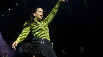 La cantante Rosalía compartió parte de su recorrido en Chile.