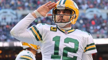 Aaron Rodgers ha jugado 18 campañas con los Green Bay Packers. / Foto: Getty Images