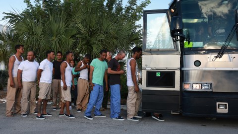 Influx Of Migrants Arriving By Boat To Florida Keys